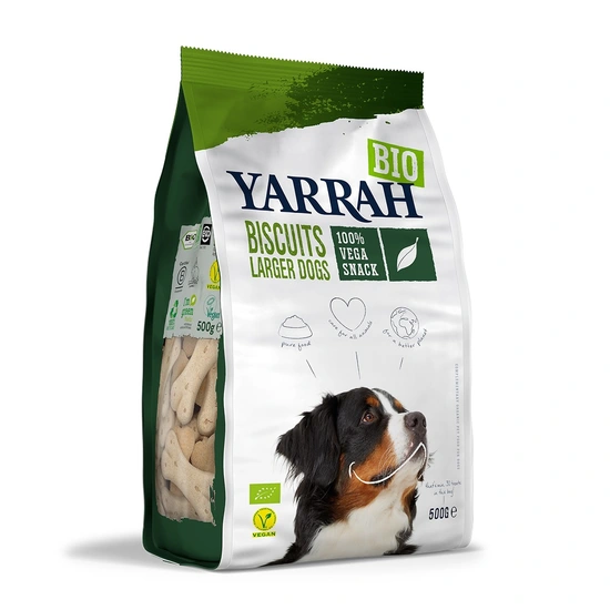 Yarrah hond biologisch biscuits vegetarisch 500 gram - afbeelding 1