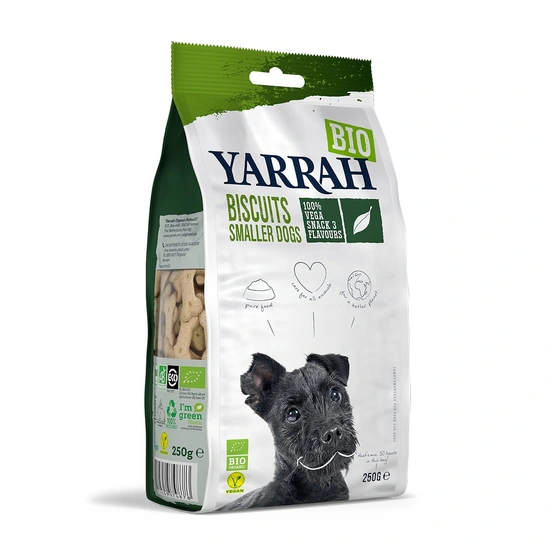Yarrah hond biologisch multi small dog biscuits vegetarisch 250 gr - afbeelding 1