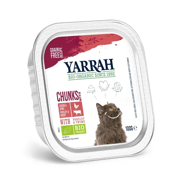 Yarrah kat biologisch alu brokjes rund 100 gr - afbeelding 1