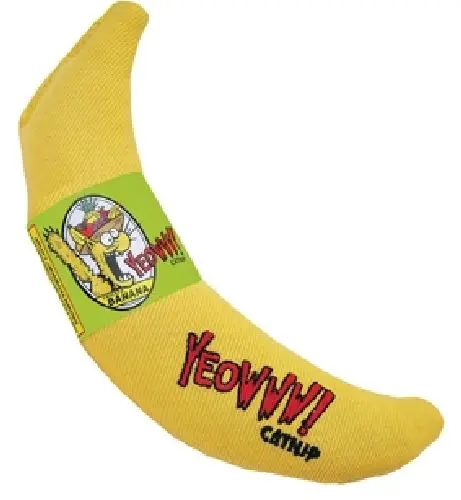 Yeowww chicata banana per stuk kattenspeeltje