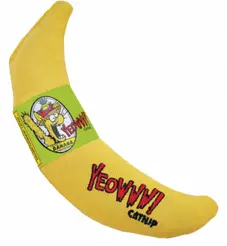 Yeowww chicata banana per stuk kattenspeeltje