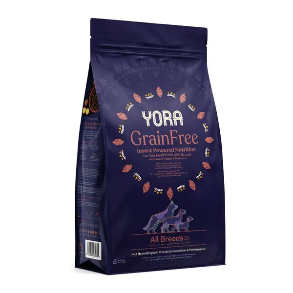 Yora dog adult grain free all breeds 1,5kg - afbeelding 1