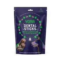 Yora dog Dental Sticks 270 gram Large Apple & Mint - afbeelding 1