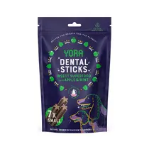 Yora dog Dental Sticks 56 gram Small Apple & Mint SALE!