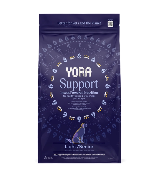 Yora dog light/senior 1,5 kg - afbeelding 1