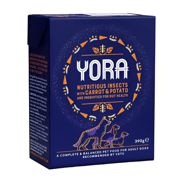 Yora dog paté with carrot & potato 390 gram