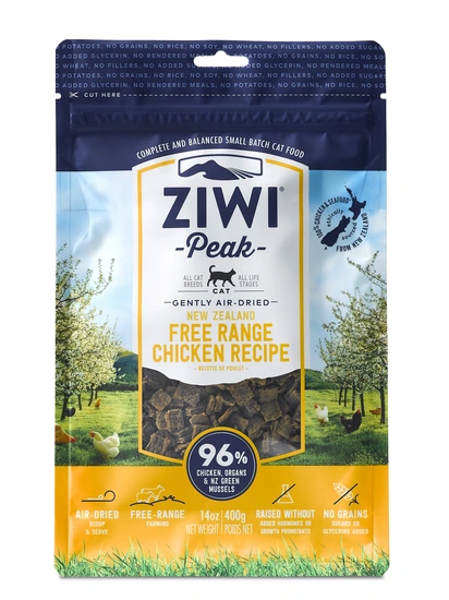 Ziwi Peak cat gently air-dried chicken 400 gram