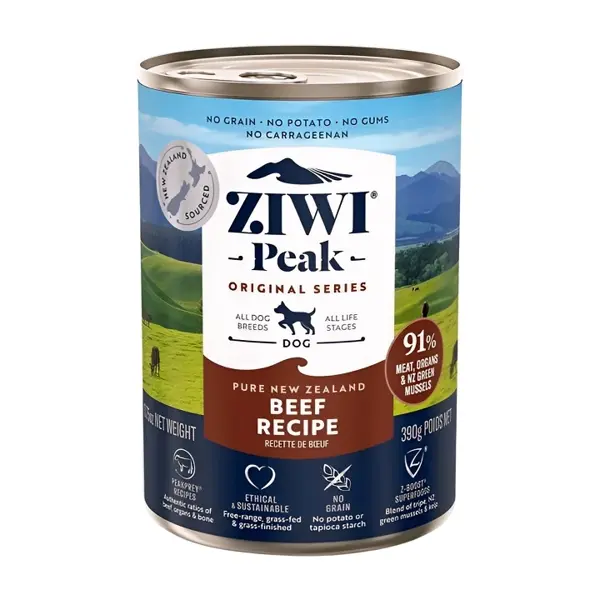 Ziwi Peak Daily Dog Cuisine Blik beef 390 gram - afbeelding 1