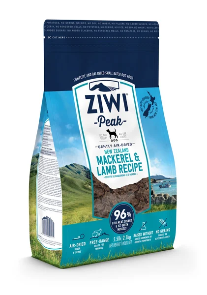 Ziwi Peak dog AIR DRIED mackerel & lamb 2,5kg