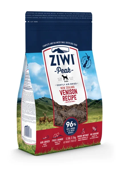 Ziwi Peak dog AIR DRIED venison 2,5kg
